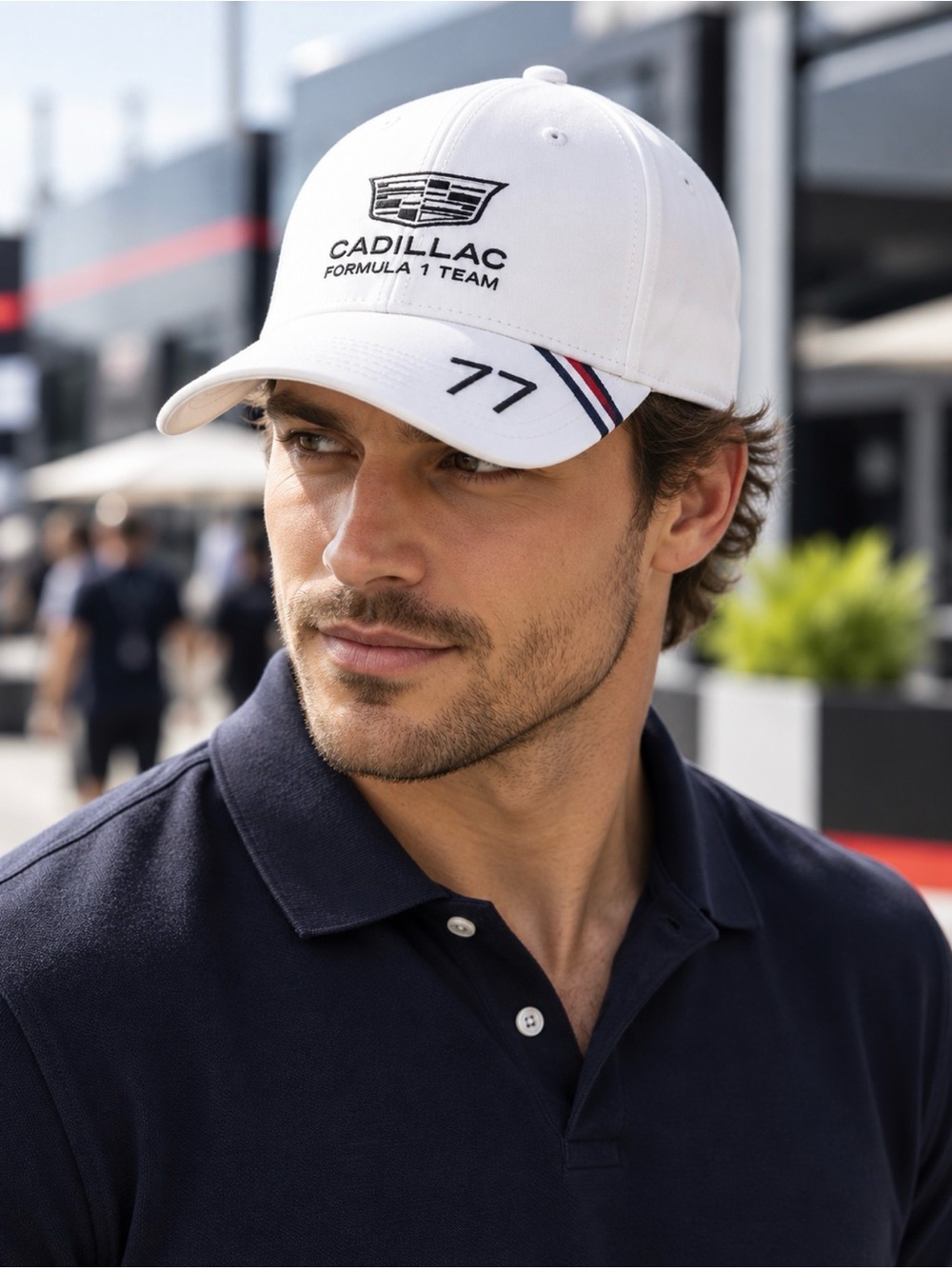 Tommy Hilfiger Cadillac F1 Valtteri Bottas 77 Cap White NWT